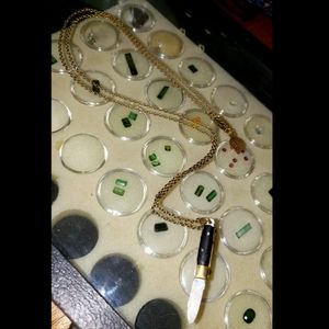 Switchblade necklace